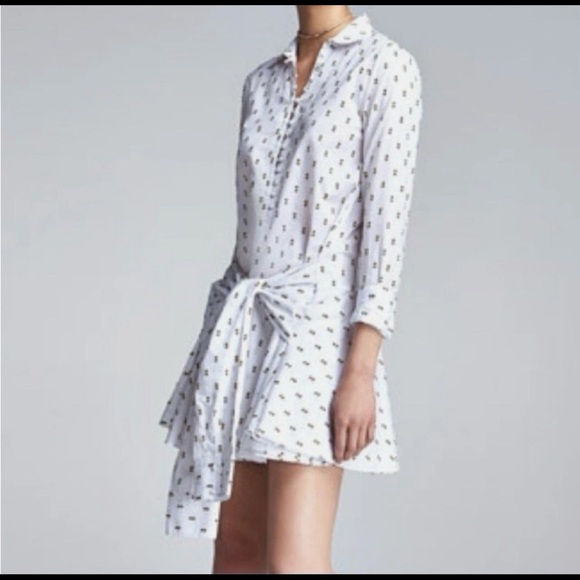 Derek Lam 10 Crosby By Anthropologie Dress | White | Size 2 
NWOT - Picture 2 of 7